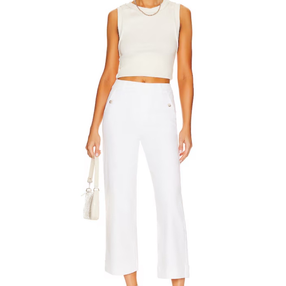 SPANX White Cropped Women's Pants